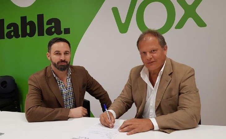 Sigfrid Soria abandonó el PP para pasarse a las filas de Santiago Abascal