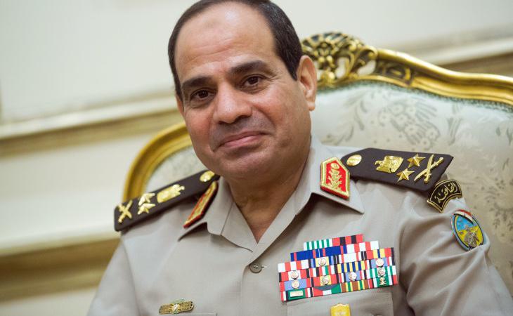 Abdel Fatah al-Sisi ganó las elecciones de 2014 con un 96% de los votos