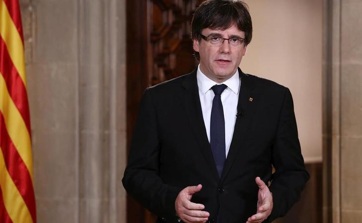 Puigdemont se comprometió firmemente a llevar los resultados del referéndum ante el Parlament