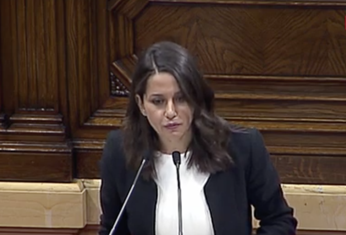 'Ustedes han roto la convivencia en Cataluña', asegura Inés Arrimadas