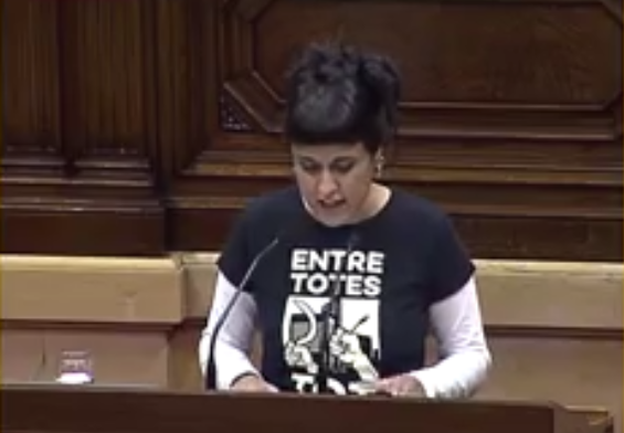 'Hoy tocaba proclamar la república catalana. Hemos perdido la ocasión', asegura Anna Gabriel (CUP)