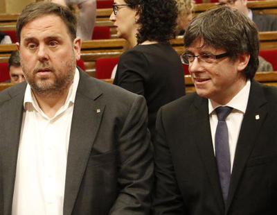 Carles Puigdemont y Oriol Junqueras responden al requerimiento de Rajoy