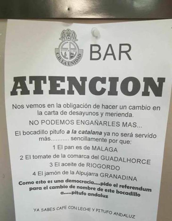 Ahora creen que la broma ya ha cumplido su ciclo y han decidido retirar el cartel