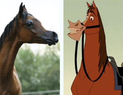 Están modificando caballos genéticamente para que parezcan dibujos animados