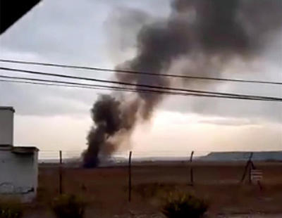 Muere el piloto del avión F18 estrellado en la base aérea de Torrejón