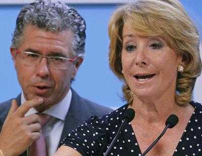 El PP de Esperanza Aguirre utilizó 1,5 millones en negro para financiar su campaña de 2011