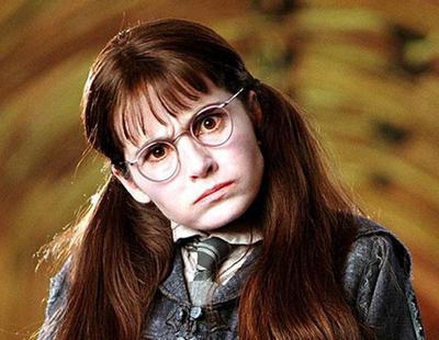 ¿Recuerdas a Myrtle La llorona de 'Harry Potter'? Su espectacular cambio 15 años después