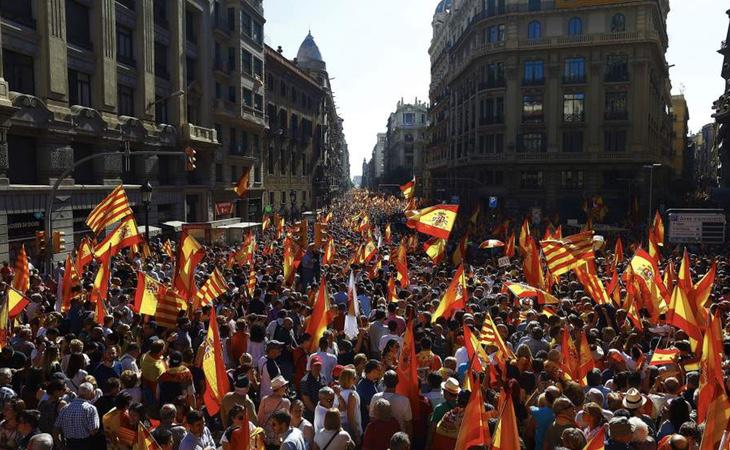 TVE hizo un gran despliegue de medios durante el 8-O