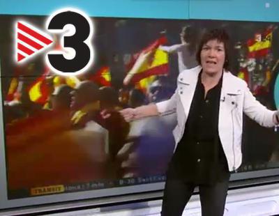 "Racistas","nazis","homófobos": Así vende TV3 la manifestación por la unidad de España