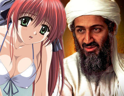 Osama bin Laden tenía su ordenador repleto de videojuegos eróticos, porno y anime de Japón