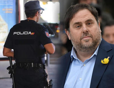 Tres policías nacionales se burlan de Junqueras: "Al osito lo van a poner a cuatro patas"