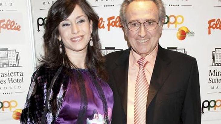 Manolo Escobar junto a su hija Vanessa García Marx