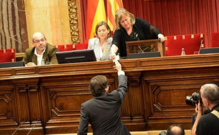 Forcadell enfrenta cárcel por permitir la votación de la DUI