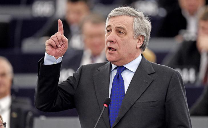 Antonio Tajani, presidente del Parlamento Europeo