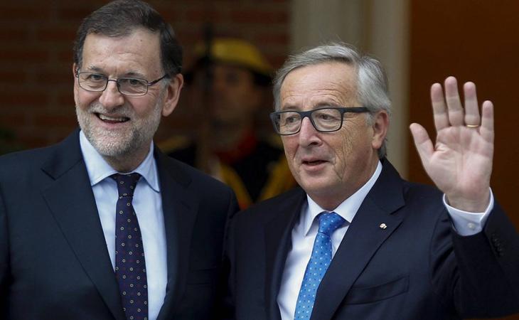 Jean-Claude Juncker se ha alineado una vez más con el Gobierno español