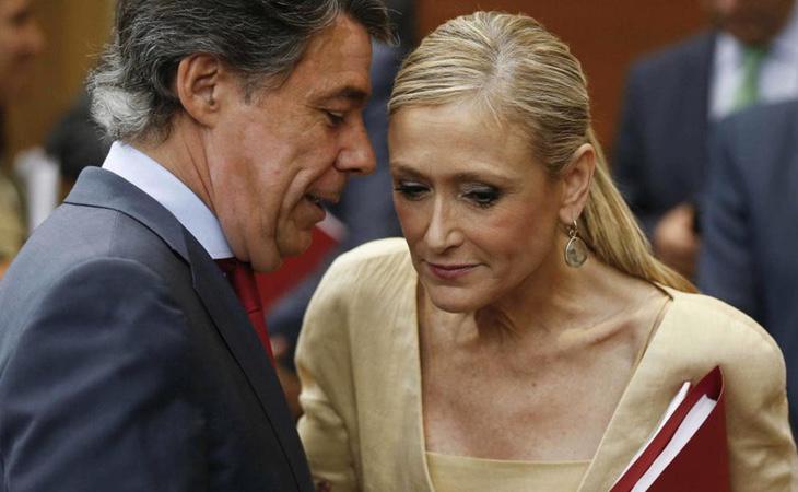 La Comunidad de Madrid presidida por Cristina Cifuentes denunció las irregularidades encontradas en las compras del Canal de Isabel II