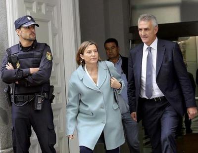 Carme Forcadell sale de prisión tras pagar la fianza de 150.000 euros