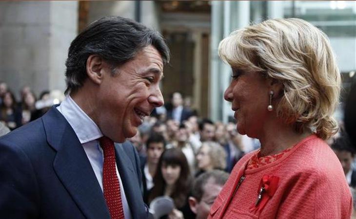 Esperanza Aguirre lo confió todo a Ignacio González