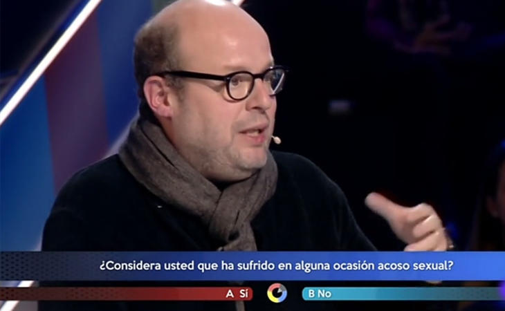 Salvador Sostres durante su participaciónen '¿Cómo lo ves'? de TVE.