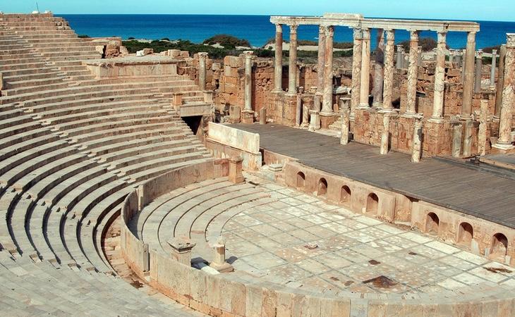 El teatro es uno de los atractivos turísticos de este conjunto