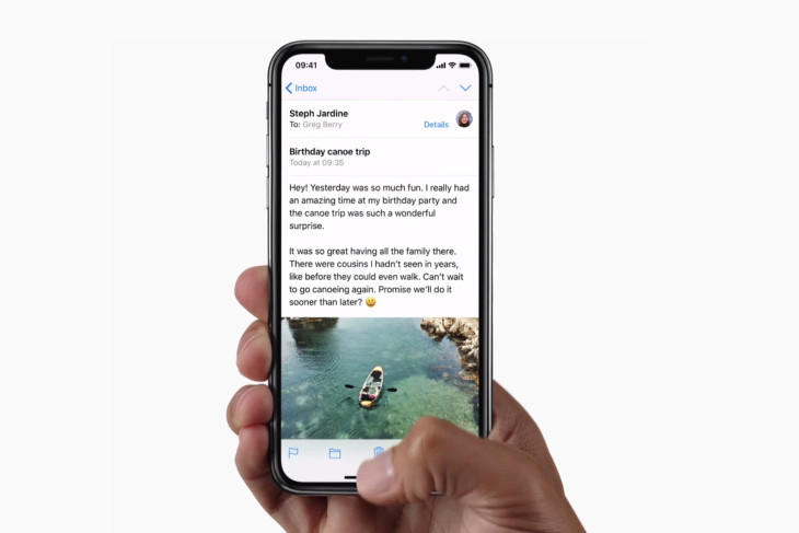 La pantalla del iPhone X está dando problemas