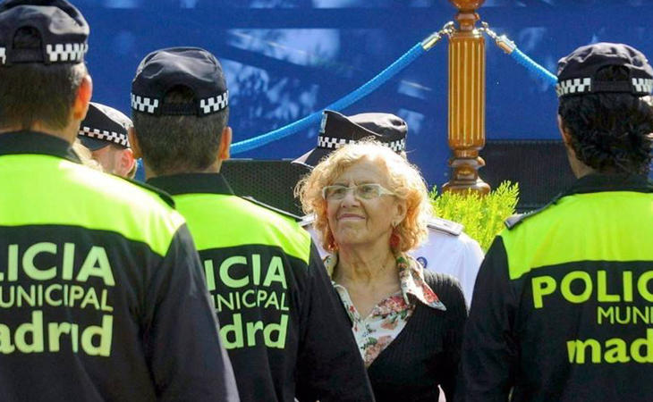 Media decena de agentes municipales participaron activamente en las conversaciones que insultaban a Carmena y otras personas