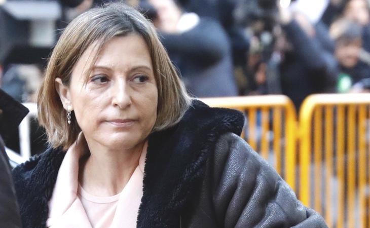 El Tribunal Supremo dictó libertad bajo fianza para Carme Forcadell y la mayoría de los miembros de la mesa del Parlament