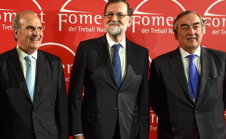 Mariano Rajoy pide a las empresas que se han marchado que vuelvan a Cataluña