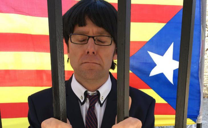 Carles Puigdemont (José María) entre rejas