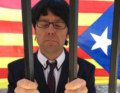 El doble manchego de Carles Puigdemont se entrega a la Policía