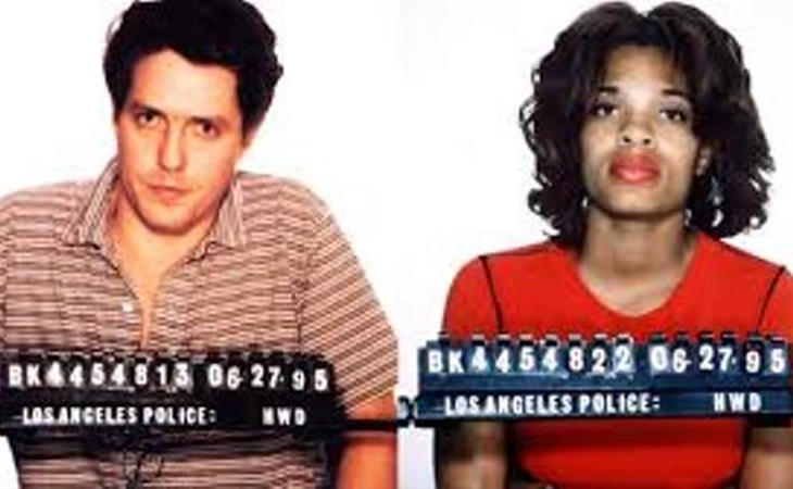 Hugh Grant fue pillado con una prostituta