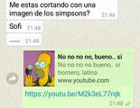 Deja a su novio con memes de 'Los Simpsons' y las redes sociales enloquecen
