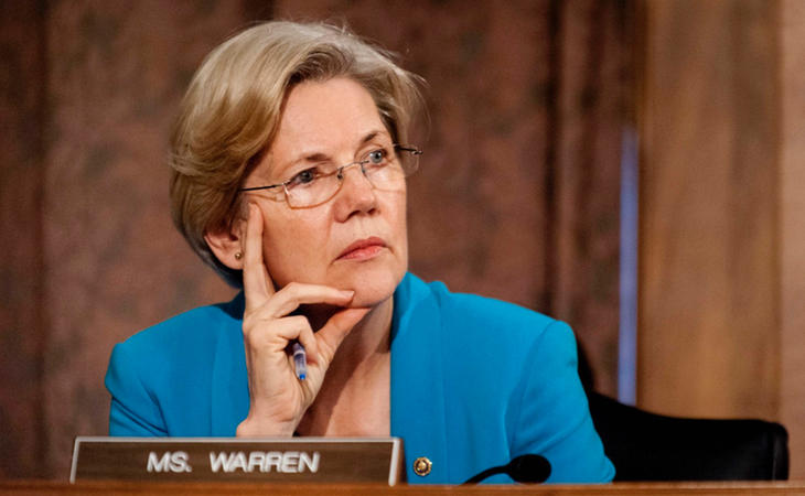 Elizabeth Warren calificó de insulto racial lo dicho por Trump