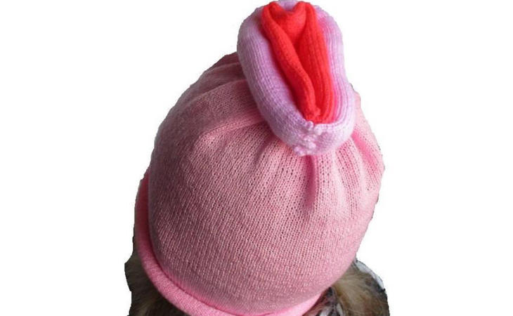 Gorro vagina para tu cabeza