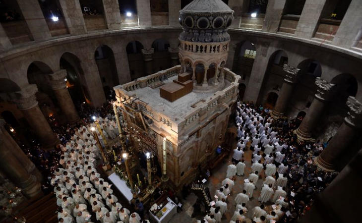 Iglesia del Santo Sepulcro en Jerusalén