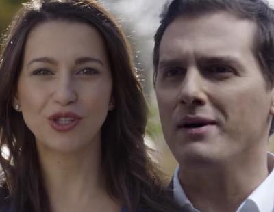 Albert Rivera e Inés Arrimadas, a ritmo de rap para ganar Cataluña