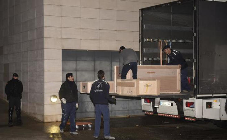 Los peritos han acudido sobre las 03:30 de la madrugada con la Guardia Civil