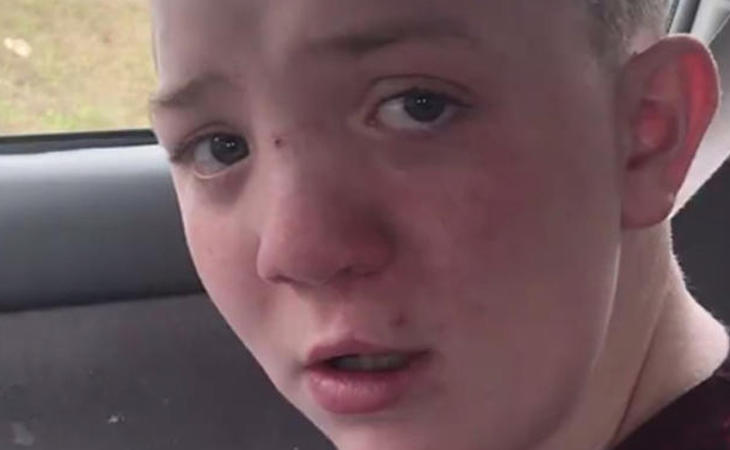 Keaton Jones, el niño que se hizo viral por denunciar el bullying que sufría