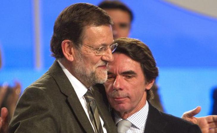 Las relaciones entre Aznar y Rajoy están muertas