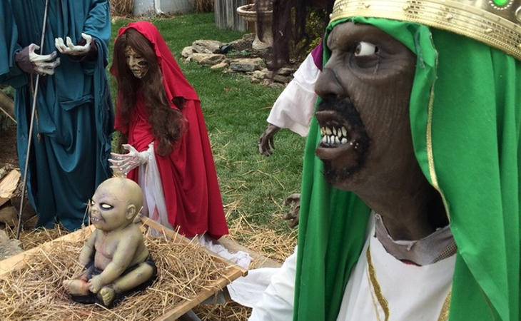 La fiebre zombi llega al pesebre