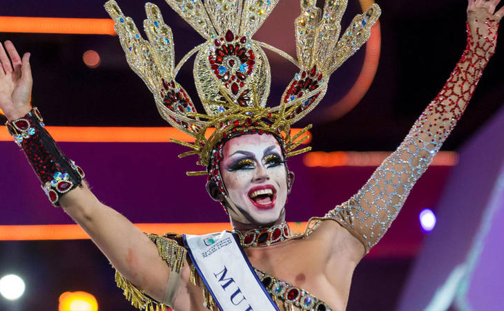 Drag Sethlas se alzó como la reina del carnaval