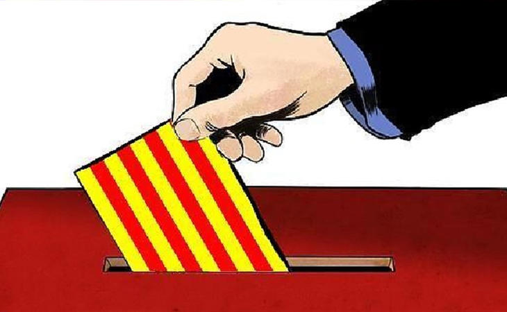 A las 9 ha arrancado la jornada electoral de este 21D en Cataluña en el que 5.554.394 ciudadanos están llamados a votar en los 2.6.80 colegios ...