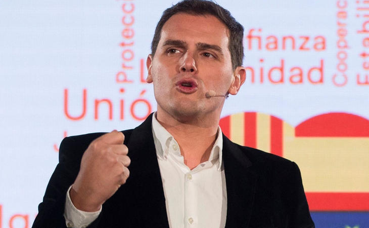 Albert Rivera, líder de Ciudadanos: 'Pido a todo el mundo que se movilice y podamos abrir una etapa de libertad y de convivencia'