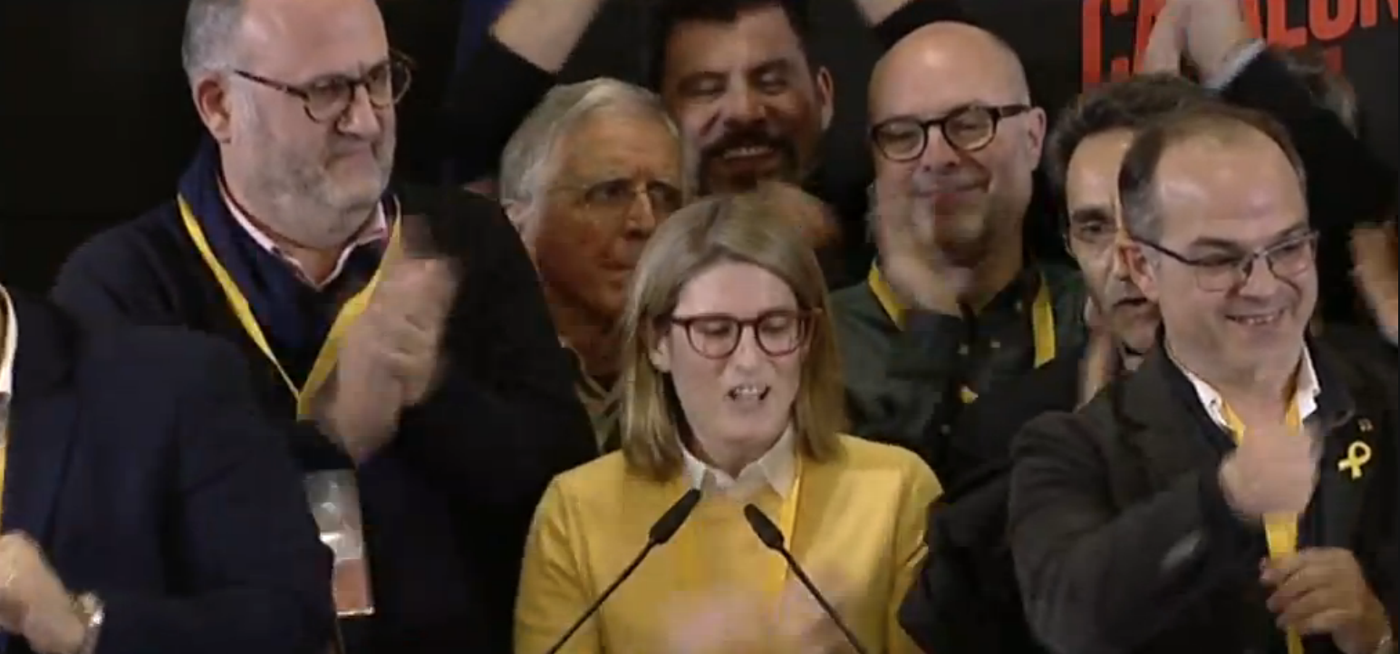 Elsa Artadi (JuntsxCat): 'Hemos vencido a Rajoy y al 155. Ha ganado la independencia'