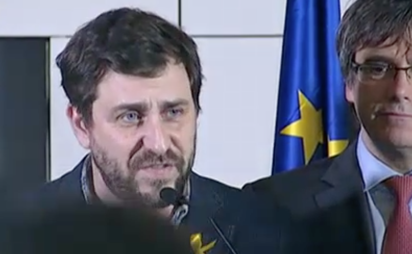 Comín (JuntsxCat): 'El señor Rajoy es el gran perdedor de esta contienda'