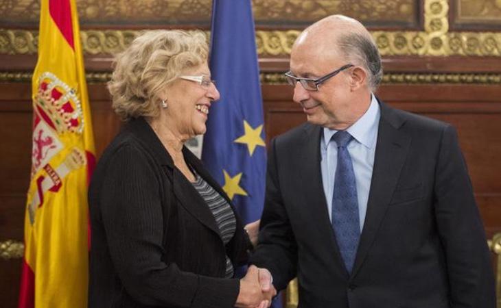 Carmena ha evitado la intervención de las cuentas por parte de Cristóbal Montoro