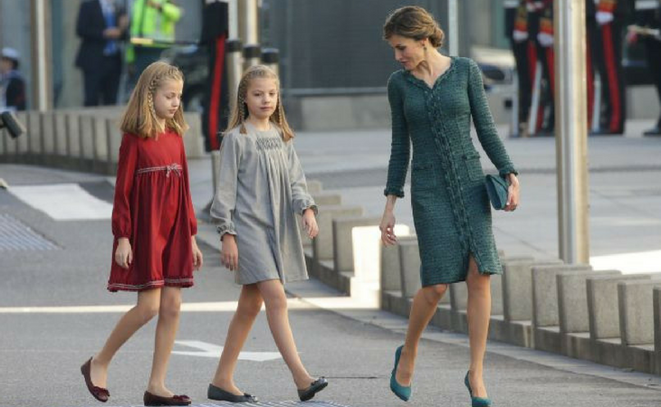 La Reina Letizia será la encargada de la navidad de sus hijas