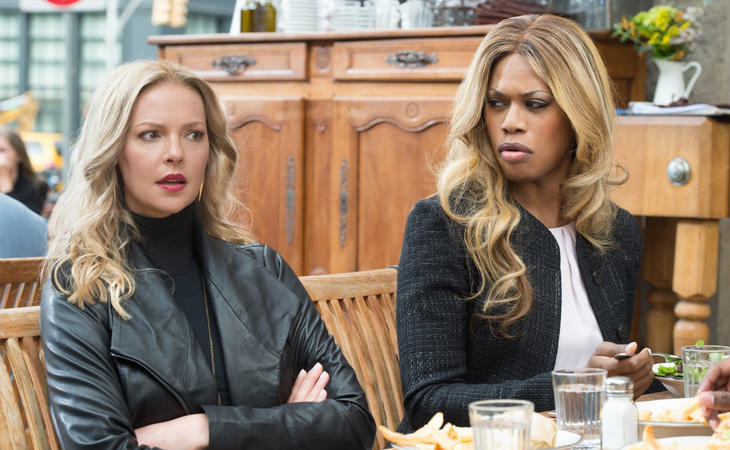 Katherine Heigl y Laverne Cox en 'Doubt'