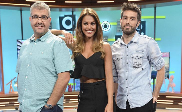 Florentino Fernández, Lara Álvarez y Dani Martínez en 'Dani&Flo'