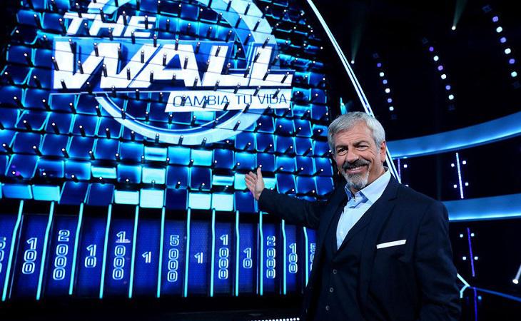 Carlos Sobera estuvo al frente de 'The Wall'